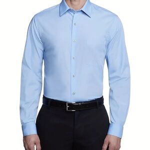 BNWT Classic Light Blue Men's Dress Shirt